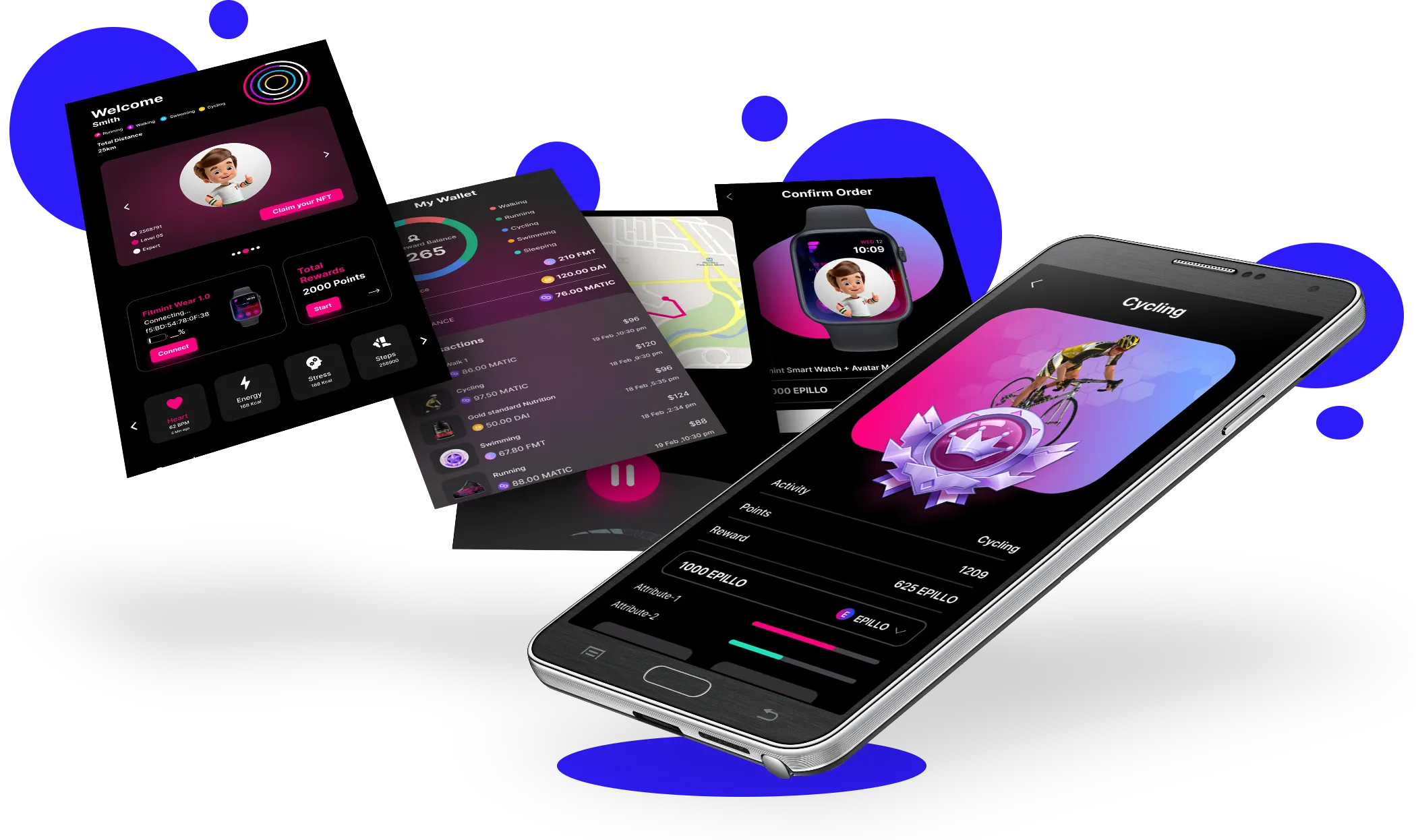 Fitness app for fitmint