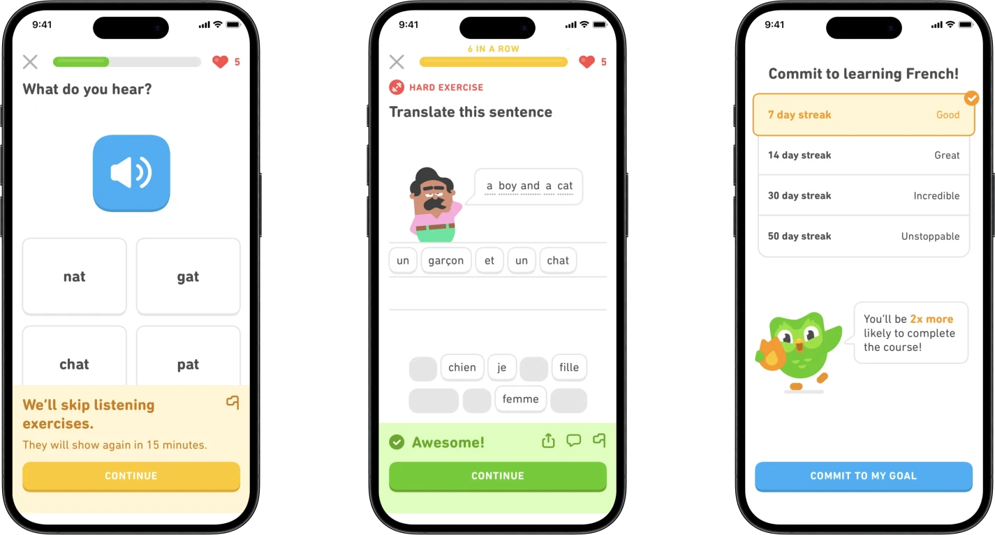 E- learning App like Duolingo