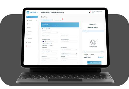 Tow_Truck_Admin_Pannel_SaaS_Products