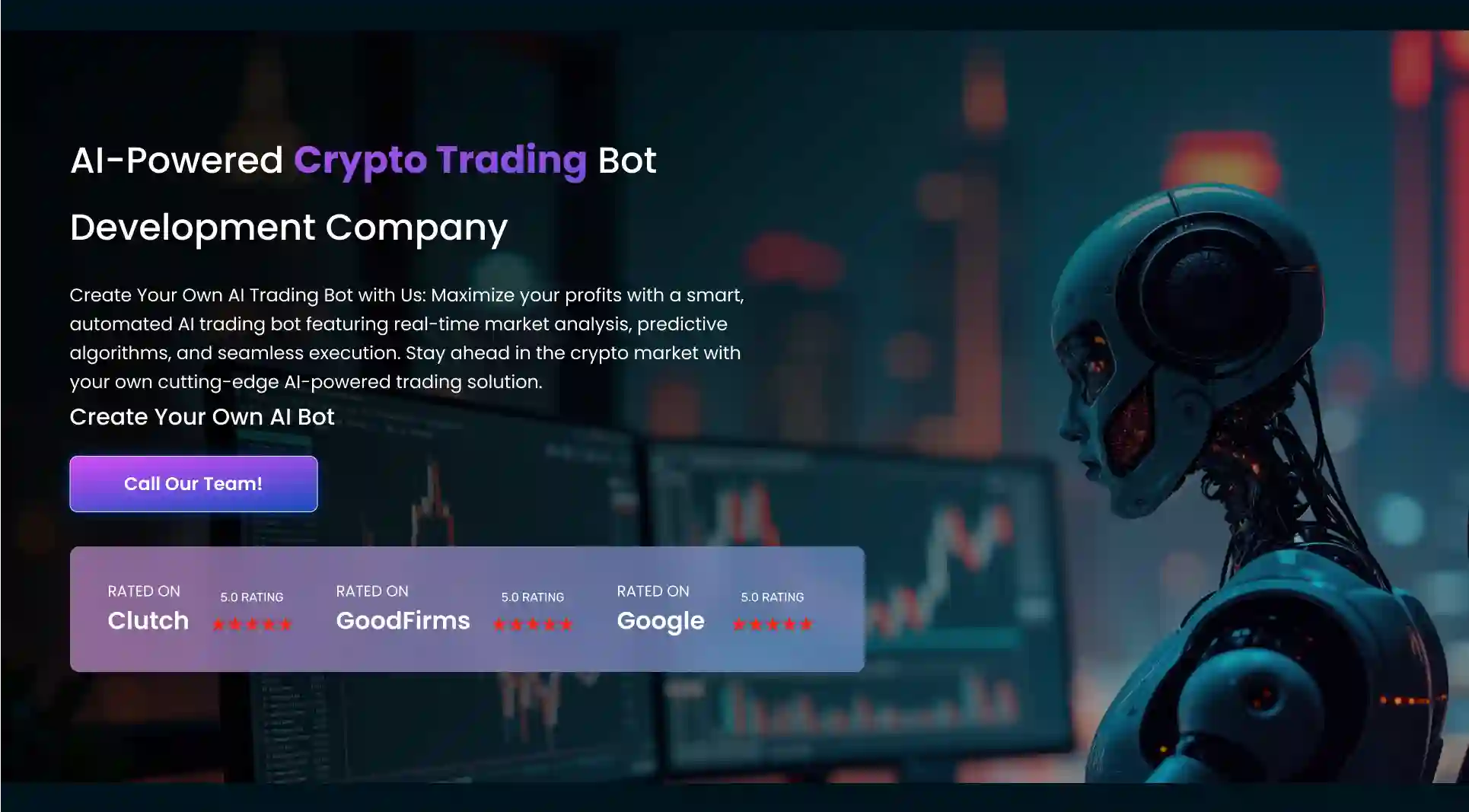 AI Crypto Trading Bot Development Company in Australia for Secure,Automated  & Profitable Trading