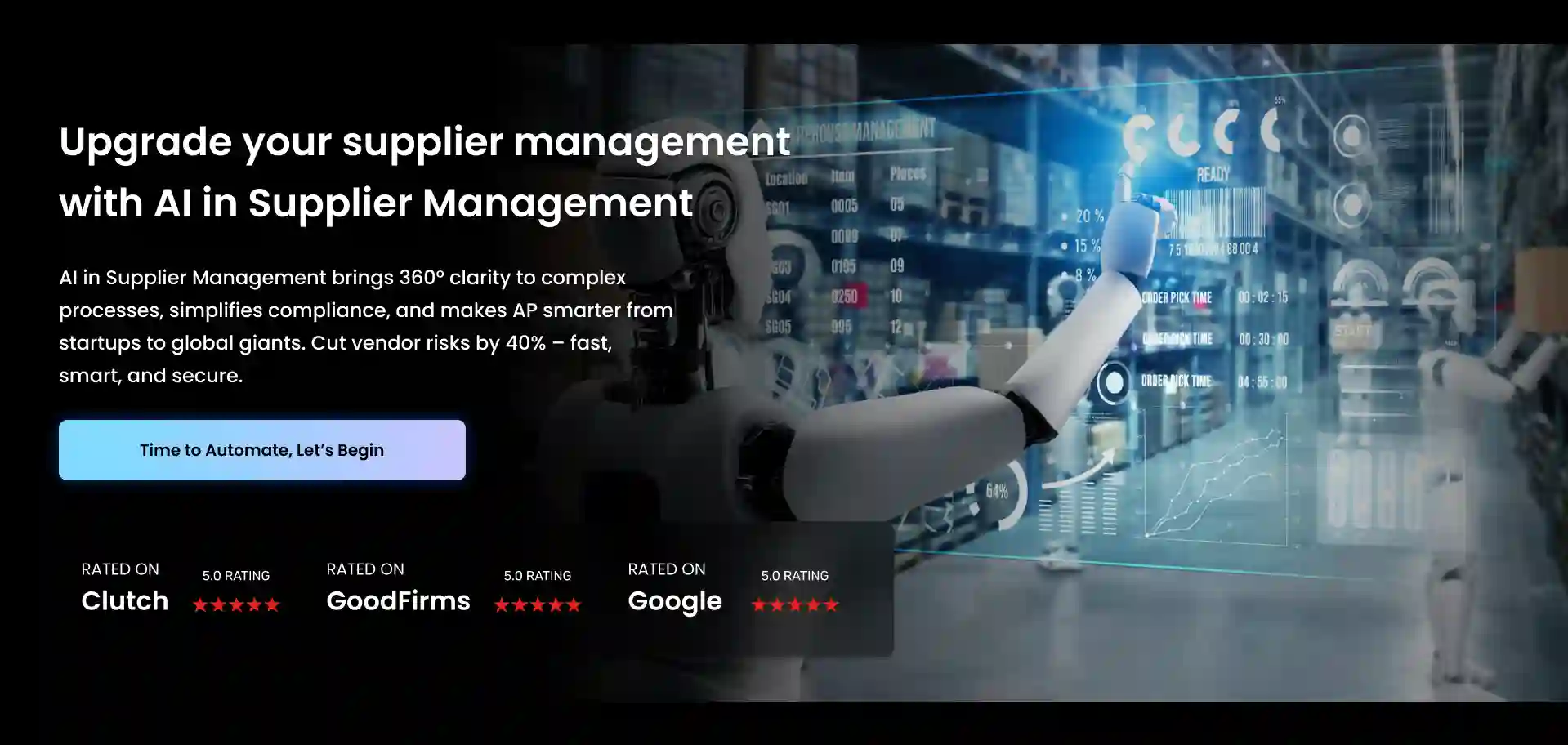 AI in Supplier Management System | Sunrise Technologies