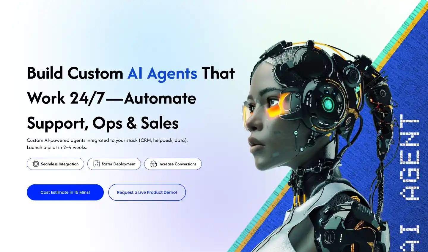 AI Agent Development Company for Custom AI Agent Development Services