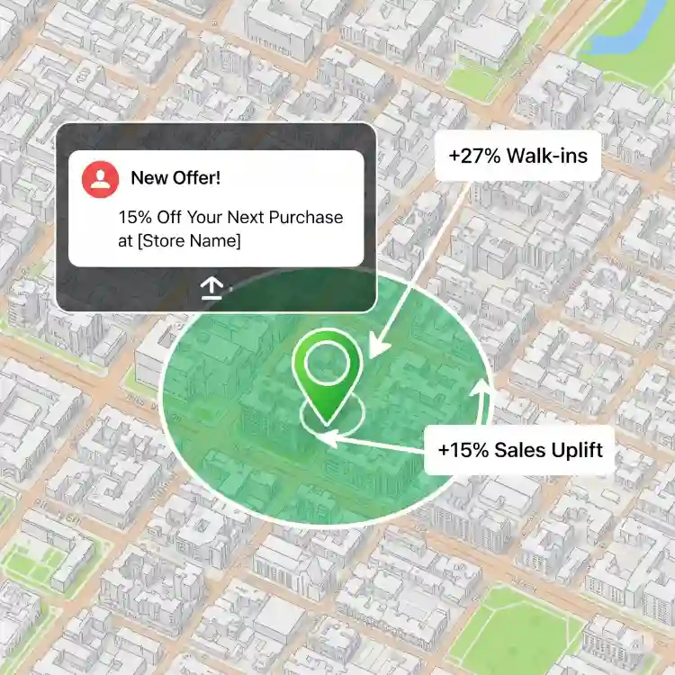 Geofenced Offers on Retail App in Australia Image
