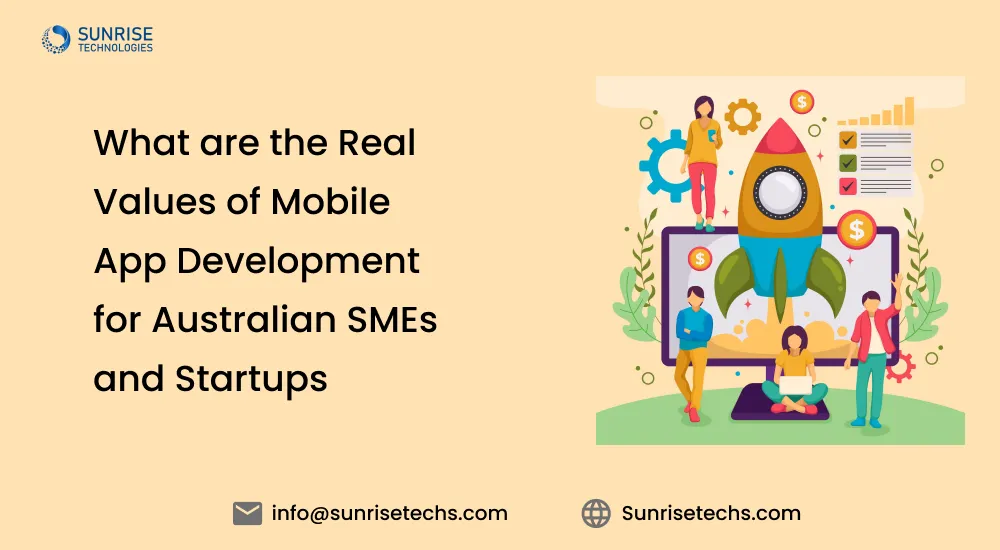Real Values of Mobile App Development for Australian SMEs and Startups Feature Image
