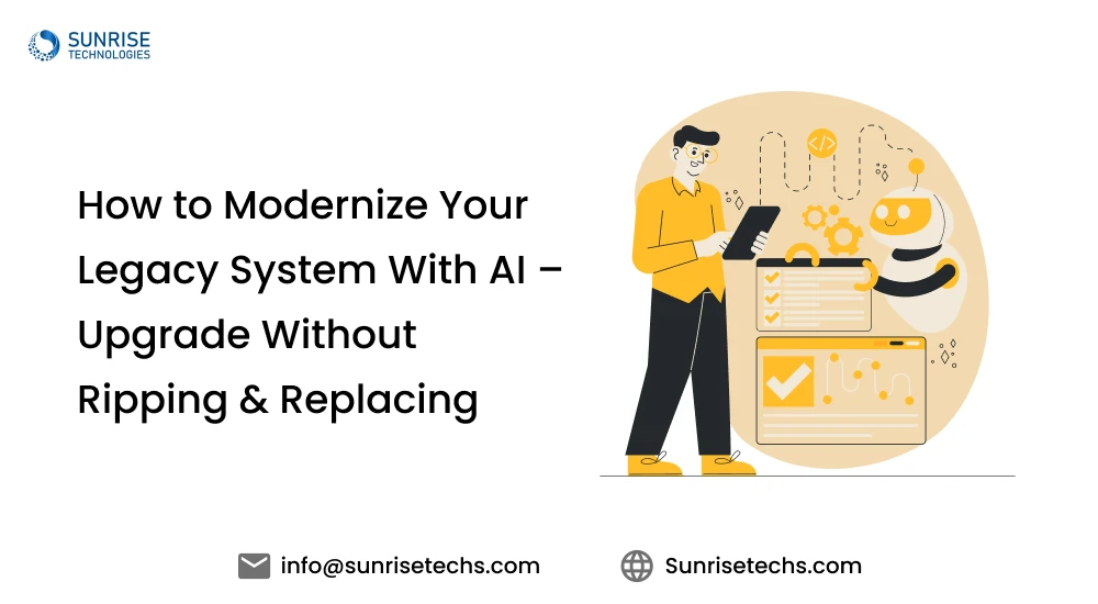 How to Modernize Your Legacy System With AI – Upgrade Without Ripping & Replacing Banner Image