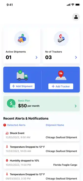 Dashboard Screen
