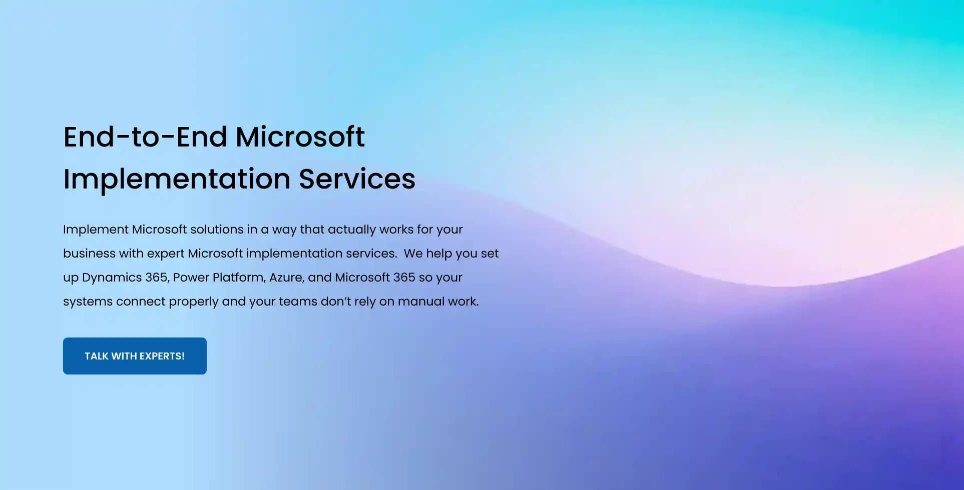 System Implementation Phase Microsoft Microsoft Implementation Partners | Microsoft Implementation Services
