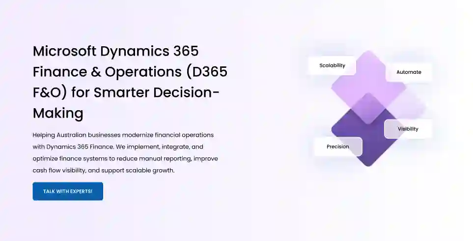 Dynamics 365 Finance & Operations | Microsoft D365 Finance Partner