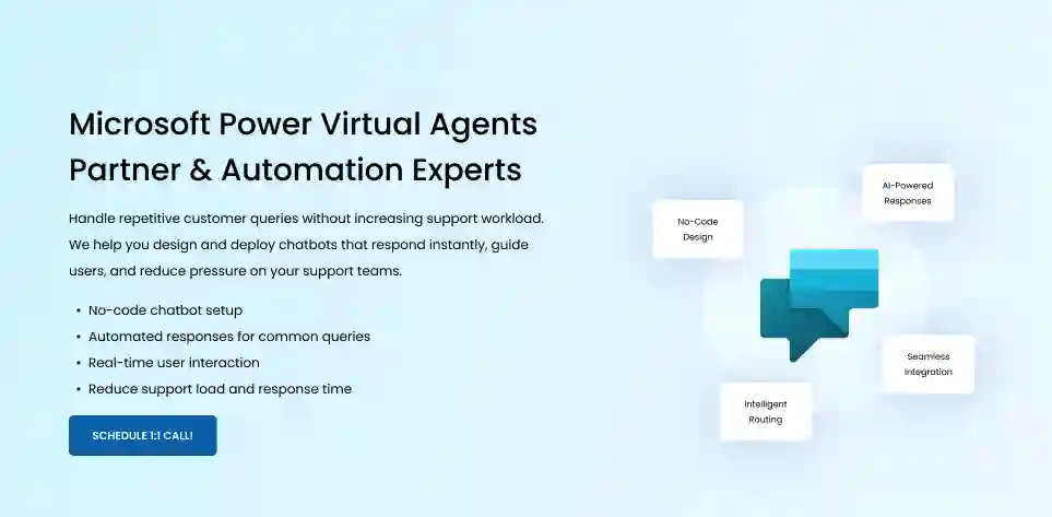 Virtual Partner Microsoft Power Virtual Agents Partner for Consulting & Implementation