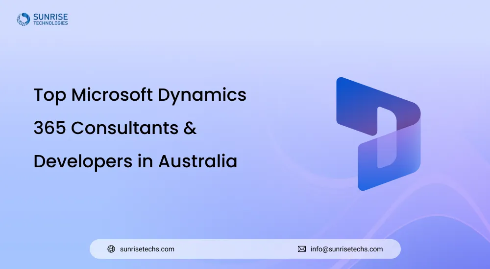 Top Microsoft Dynamics 365 Developers in Australia