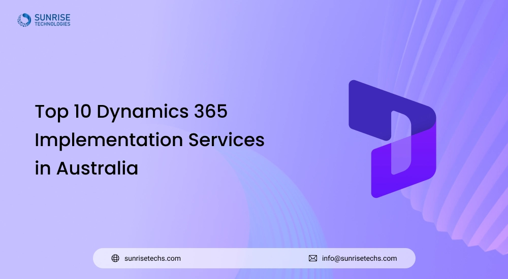 Top 10 Dynamics 365 Implementation Services in Australia